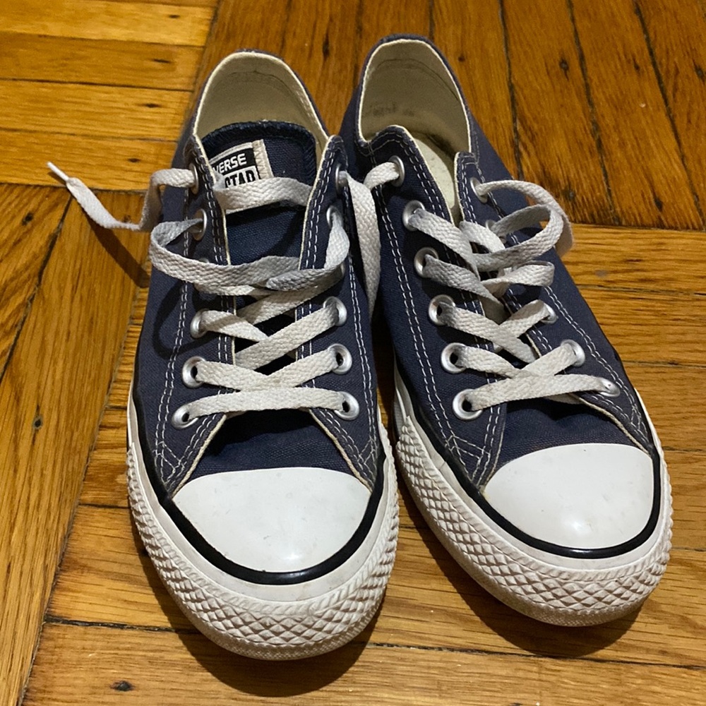 Converse All Stars ⭐️ Blue & white ⭐️ Size 7